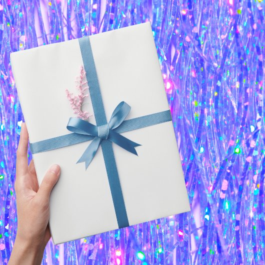 Chantilly Lace Solid Color Geschenkpapier