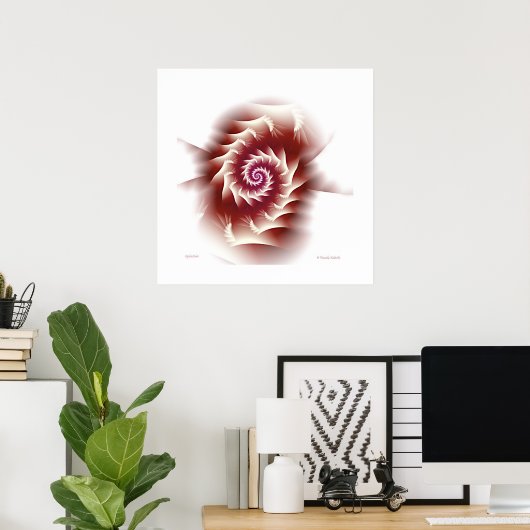 Chantilly Poster (Heimbüro)