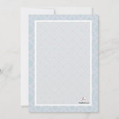 Chantilly Religious Confirmation Einladung (Rückseite)