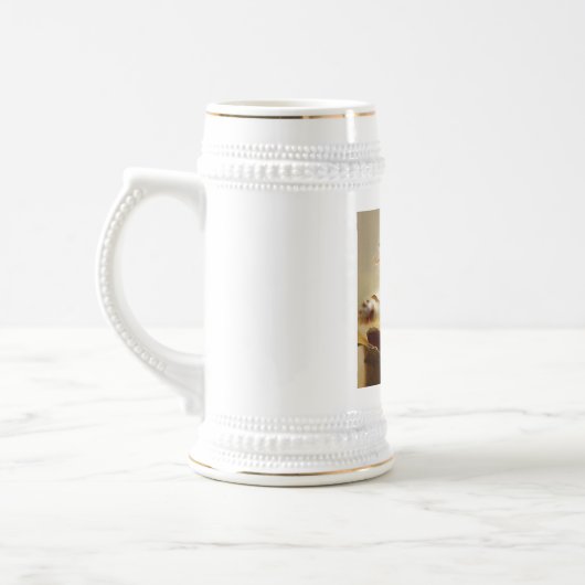 Chantilly-Tiffany Cat Bierglas (Links)