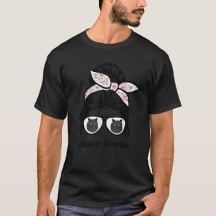 Chantilly Tiffany Cat Mama chaotische Knospenbrill T-Shirt