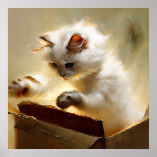 Chantilly-Tiffany Cat Poster (Vorne)