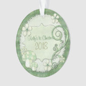 Chantily Whimsical Baby Girl 1. Ornament (Vorderseite)
