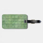 Chantily Whimsical Mixed Media Gepäckanhänger (Rückseite horizontal)