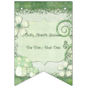 Chantily Whimsical Mixed Media IT ist ein MÄDCHEN Wimpelkette (Erste Fahne)