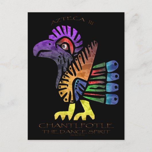 CHANTLPOTLE Dance Spirit Postkarte (Vorderseite)