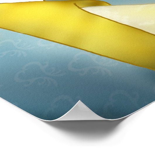 Chanukah Angel Poster (Ecke)