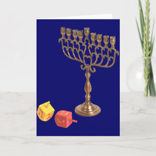 Chanukah Card Feiertagskarte