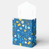 Chanukah Celebrating Gelt Jewish Stars Snowflakes Geschenkschachtel (Geöffnet)