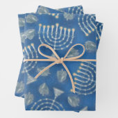 Chanukah Chanukah Geschenkpapier Set (Beispiel)