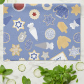 Chanukah Cookie Party Geschirrtuch (Gefaltet)