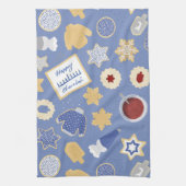Chanukah Cookie Party Geschirrtuch (Vertikal)