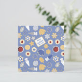 Chanukah Cookie Party Karte (Stehend Vorderseite)