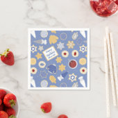 Chanukah Cookie Party Serviette (Beispiel)