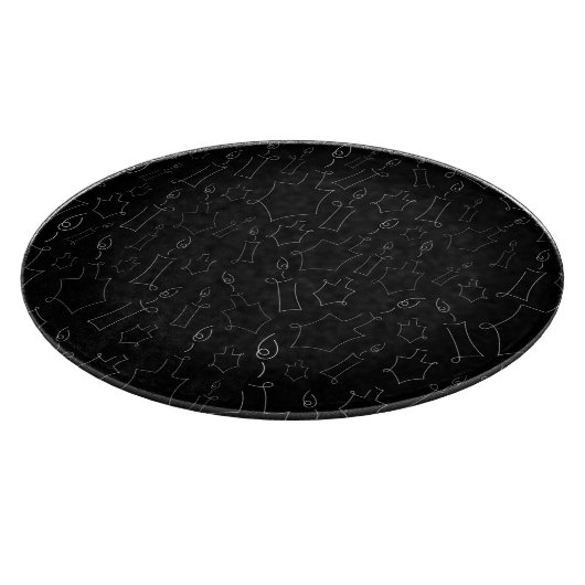 Chanukah Cutting Board Schneidebrett (Ecke)