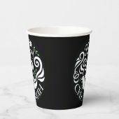 Chanukah Dove 8 oz. Pappbecher (Links)