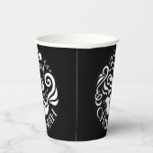 Chanukah Dove 8 oz. Pappbecher (Rechts)