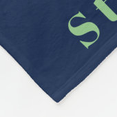 Chanukah Dove Stencil Fleece Blanket (Ecke)