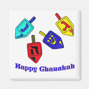 Chanukah Dreidels Magnet