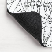Chanukah Engel Mousepad (Ecke)