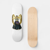 Chanukah Engel Skateboard (Vorderseite)