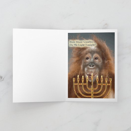 Chanukah Feiertagskarte (Innenseite)