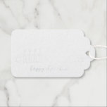 Chanukah Foil Gift Tags Geschenkanhänger<br><div class="desc">Chanukah verdient etwas mehr - etwas Besonderes! Dieses Design zeichnet sich durch eine wunderschöne,  vereinfachende,  minimalistische Ästhetik mit moderner Touch und einem zarten Flair aus. Celebrate Chanukah mit koordinierender Dekoration und Geschenkartikel. Machen Sie dieses Jahr ein Chanukah zu erinnern!</div>