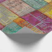 Chanukah Funtime Menorahs Geschenkpapier (Ecke)