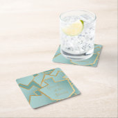 Chanukah Game On Dreidels Turquois Rechteckiger Pappuntersetzer (Vor Ort)