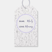 Chanukah Geschenkanhänger (Vorderseite)