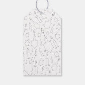 Chanukah Geschenkanhänger (Rückseite)