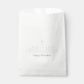 Chanukah Geschenktütchen (Vorderseite)