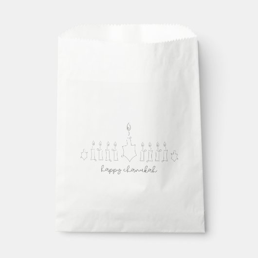 Chanukah Geschenktütchen (Vorderseite)