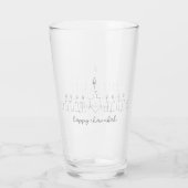 Chanukah Glas (Rückseite)