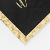 Chanukah Gold Fleece Blanket (Ecke)