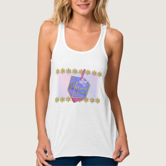 Chanukah Greetings Tank Top (Vorderseite)