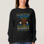 Chanukah Handy Zitat Jüdischer Prix Ugly Hanukka Sweatshirt<br><div class="desc">Chanukah Handy Zitat jüdischen Pride Ugly Hanukkah Sweater.</div>