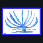 Chanukah Hannukah Hanukah Menorah Poster<br><div class="desc">Eine der großen Freuden der Feriensaison ist es zu entscheiden,  wie man Hannukah buchstabiert? Dieses Gemälde der Menorah feiert das.</div>