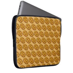 Chanukah Hanukkah Braided Challah Brot Holiday Laptopschutzhülle