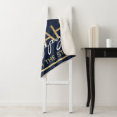 Chanukah Happy Gold Sherpa Blanket/Mittel Sherpadecke (Beispiel)