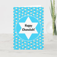 Chanukah Jelly Doughnut Jewish Stars Schneeflocken