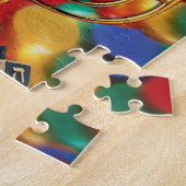 Chanukah Menorah, Dreidel, Süßigkeit Puzzle (Seite)