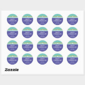 Chanukah Menorah Sticker (Blatt)