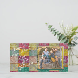 Chanukah Menorahs Feiertagskarte