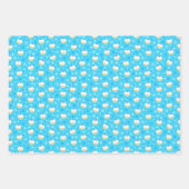 Chanukah Mixed Set Jelly Doughnut Patterns Geschenkpapier Set (Vorderseite)