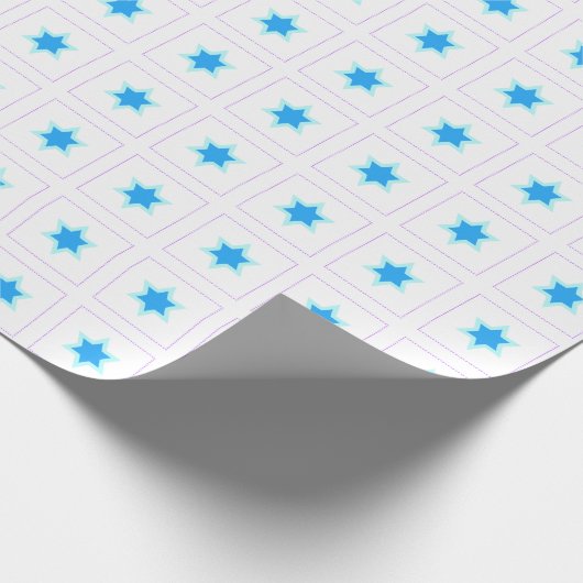 Chanukah Packpapier (Ecke)