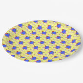 Chanukah Party Designer Paper Teller - Judaika (Schrägansicht)