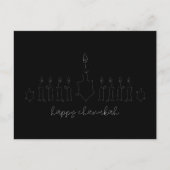 Chanukah Postcard Postkarte (Vorderseite)