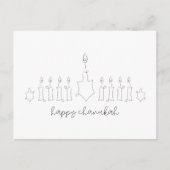 Chanukah Postkarte (Vorderseite)