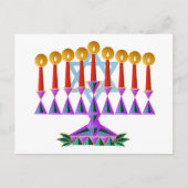 Chanukah Postkarte (Vorderseite)